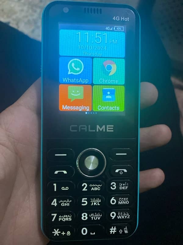 calme keypad 4g wifi mobile phone 1