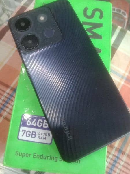 INFINIX SMART 7 @ 4+3+64 GB Complete Box 5