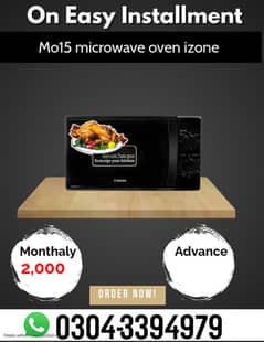 Mo15 microwave oven izone on Easy Installment