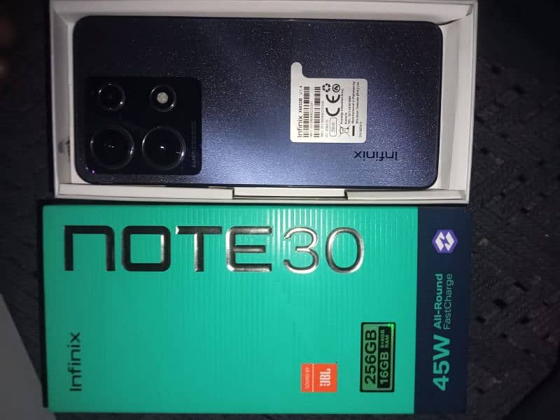 infinix note 30 4 month warranty all okay phone 1