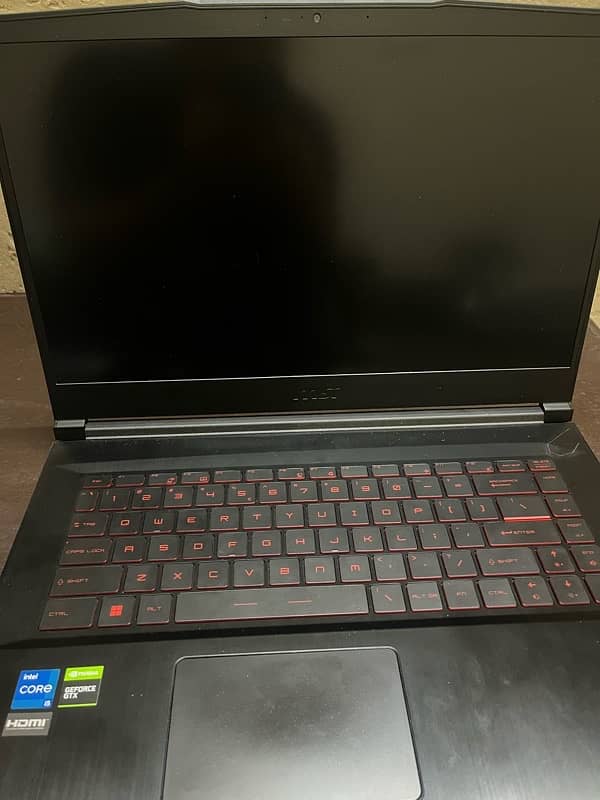 MSI I5 11th gen Gaming laptop 3