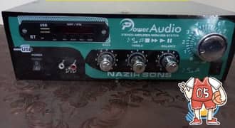 amplifier attached mobile or Bluetooth 0