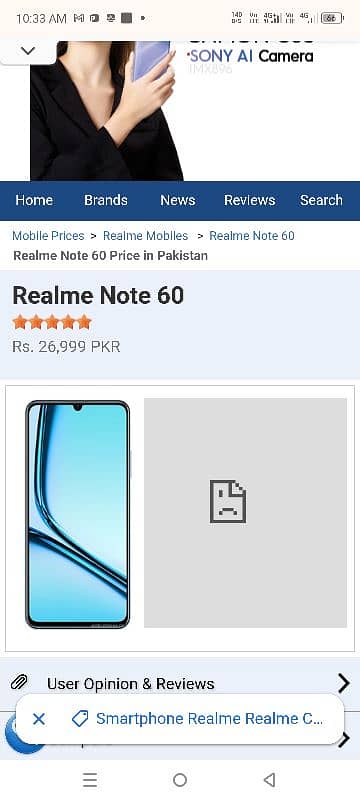 Realme Note 60 3