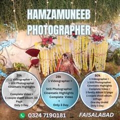 Wedding photography & Film/Cinematic Video/Discount package