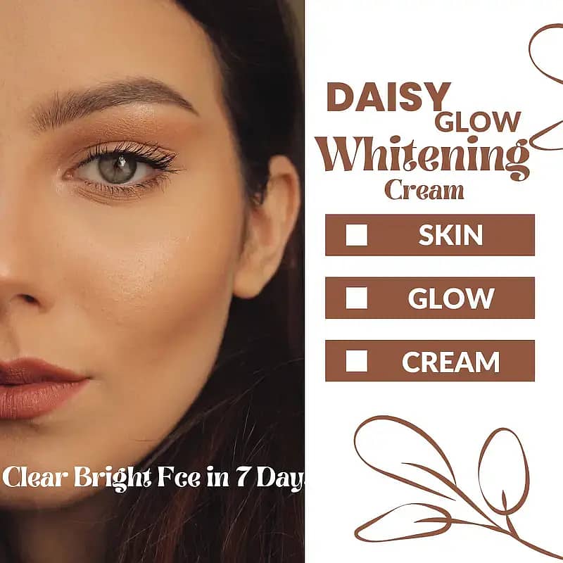 Daisy Glow Whitening Cream 1