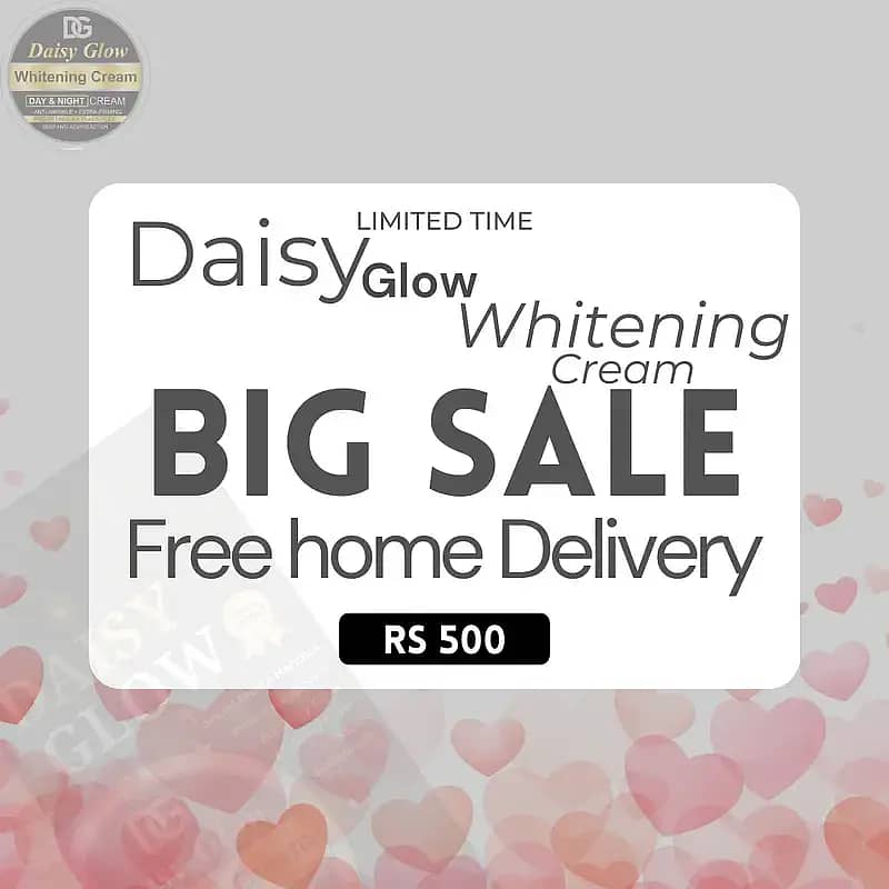 Daisy Glow Whitening Cream 4