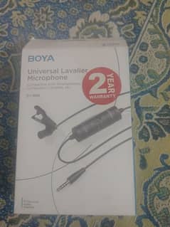 Boya Universal Microphone BY MIS