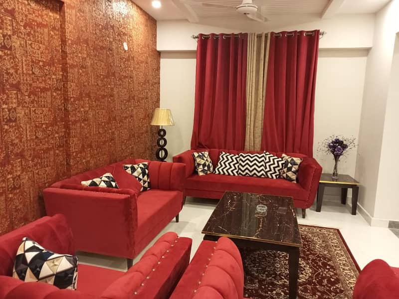 Fully furnished apartment available for rent in bahria enclave Islamabad 11