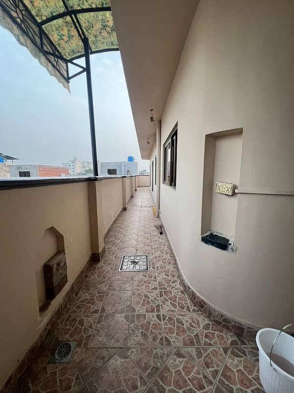 1 knal 2nd floor for rent 3 bed room attach washrooms at the prime location off Johar town 1