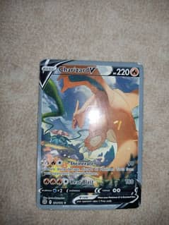 Charizard v new rare card pokemon