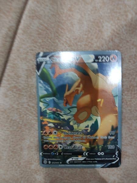 Charizard v new rare card pokemon 3