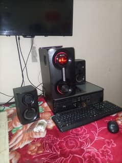 p 4 computer and woofer audionic vision 20