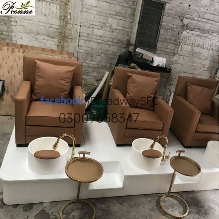 salon chair , saloon chair , hydraulic chair , facial bed ,nailstation 12