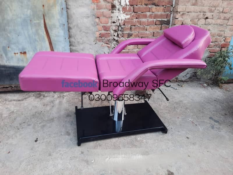 salon chair , saloon chair , hydraulic chair , facial bed ,nailstation 19