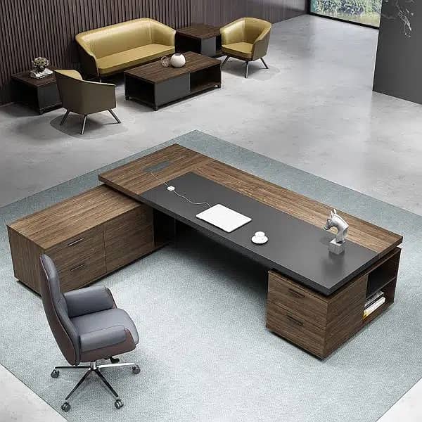 Executive Table , CEO , Boss ,Office Furniture , Office Table 19