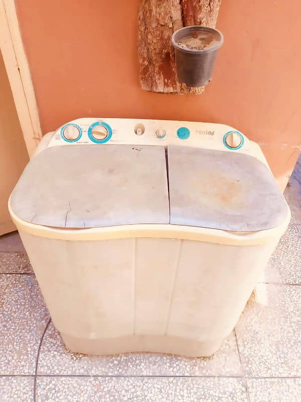 Haier washanig machine 2