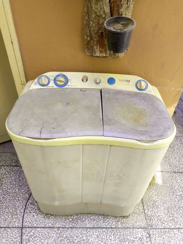 Haier washanig machine 4