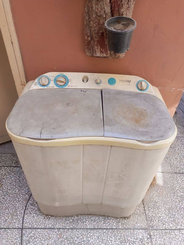 Haier washanig machine 8