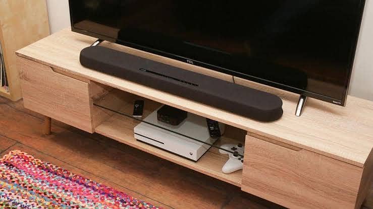 Yamaha 3d surround Sound Bar Built-in Subwoofer market price 1 lac 2