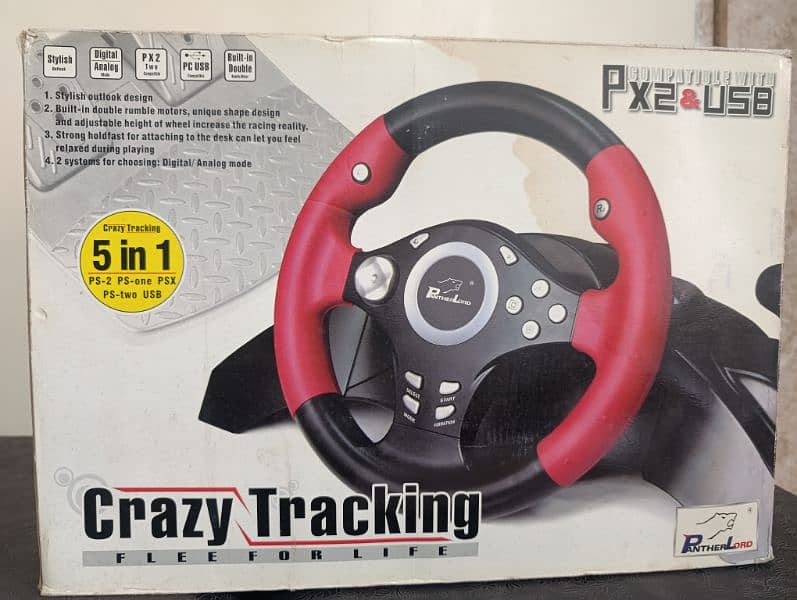 PS2 GAMING DRIVING HANDEL & BREAK 4