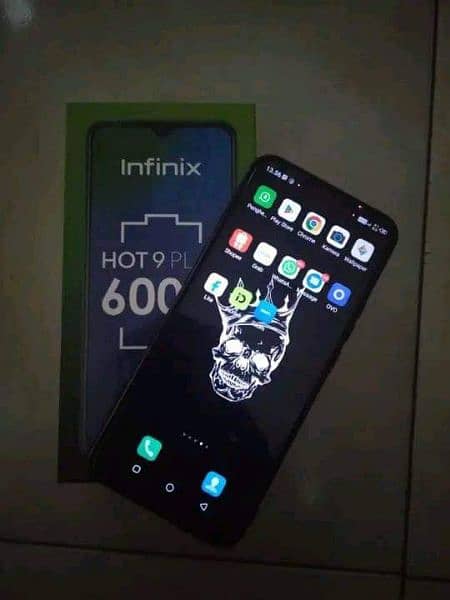 infinix hot 9 ply 4gb ram 64gb Memory my wtsp/0341-68;86-453 1