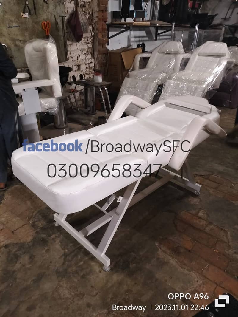 salon chair , saloon chair , hydraulic chair , facial bed ,nailstation 17