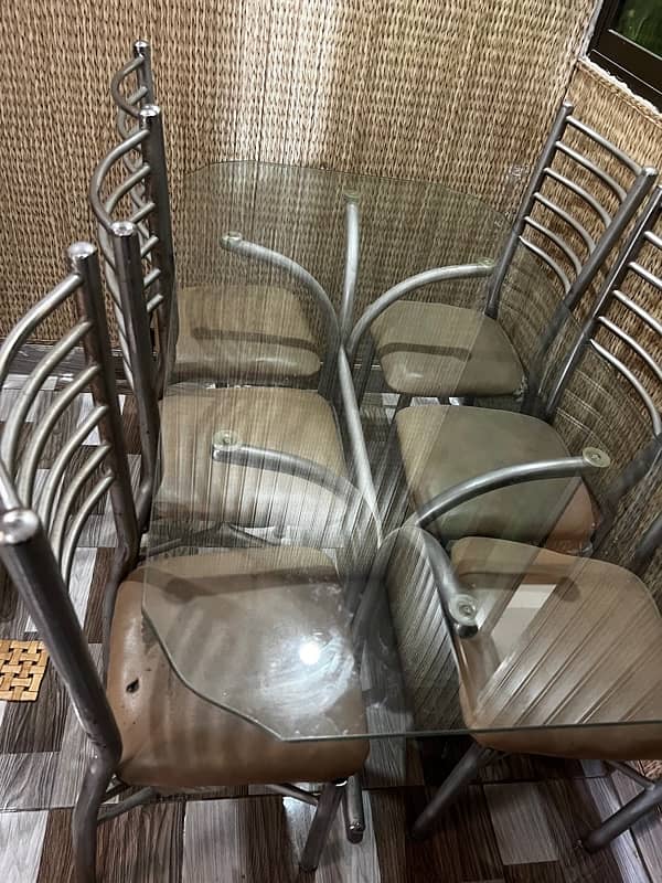 dinning table with 6chairs 1