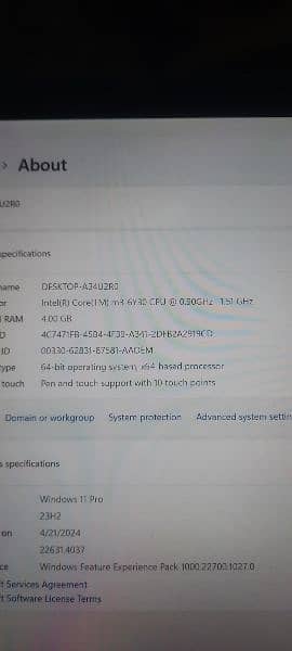 surface pro 4 m3 4gb 128gb ssd 2k touch display 8