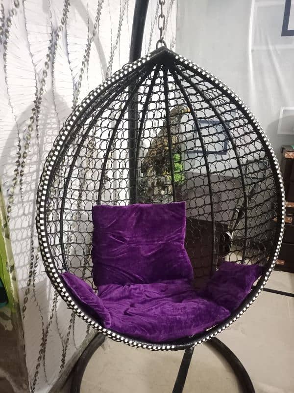 egg shape swing chair 2