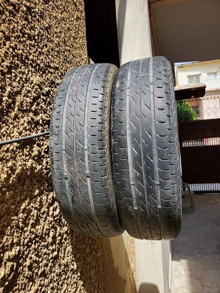 japanese Bridgestone Tyres 155/65/14 for Mira,Move, Nissan days 16