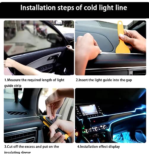 Car dashboard light/decoration light for car 2