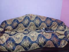 6 seater sofa with sofa cover 0