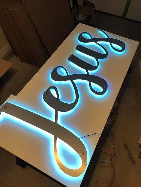 3D LOGO | 3D Signage | Sign Board | Acrylic Sign | Panaflex SignBoard 7