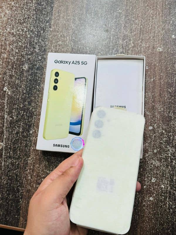 Samsung Galaxy a25 Just box opened 0