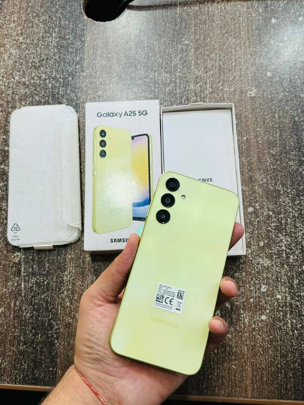 Samsung Galaxy a25 Just box opened 5