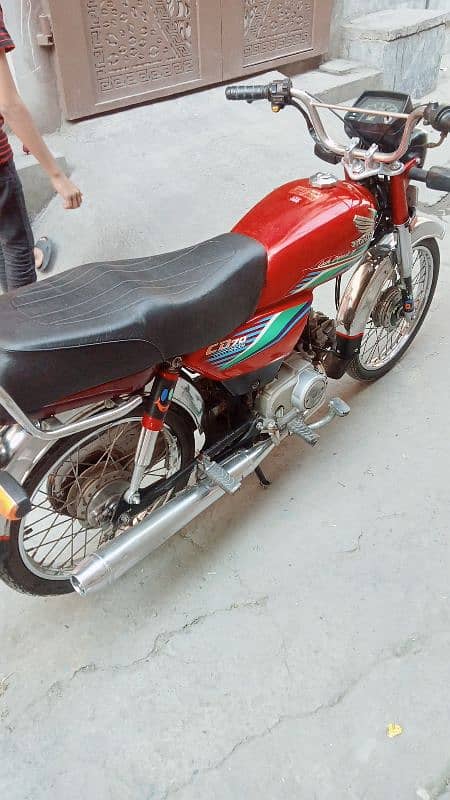 Honda cd70 2017 model total genuine 6