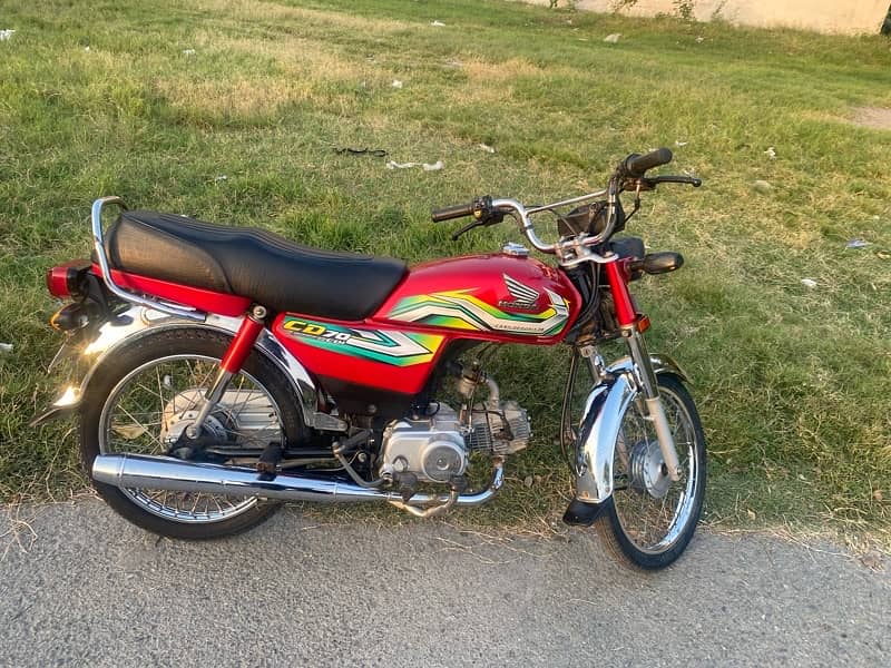 Honda cd 70 low mileage 3