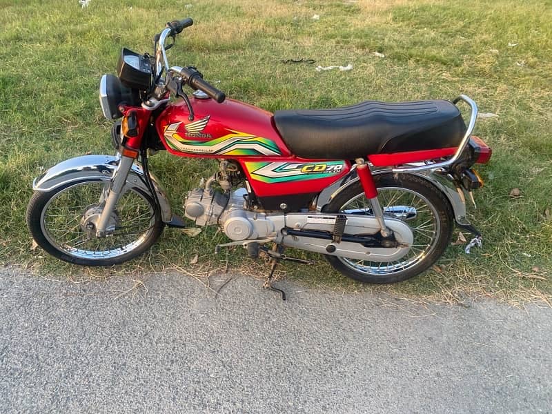 Honda cd 70 low mileage 11