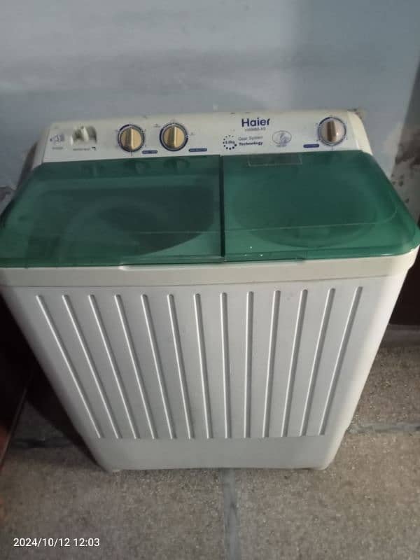 Haier Semi Automatic Washing Machine 8kg 1