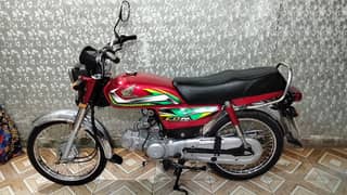 Honda cd 70 2022 model lush bike urjante sale 0