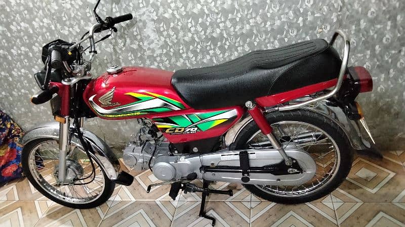 Honda cd 70 2022 model lush bike urjante sale 3