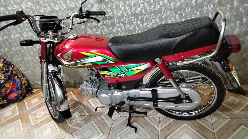 Honda cd 70 2022 model lush bike urjante sale 7