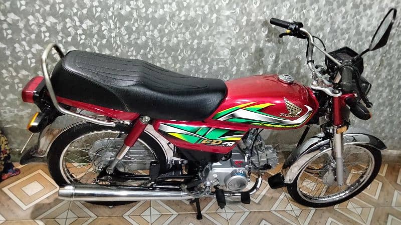 Honda cd 70 2022 model lush bike urjante sale 11