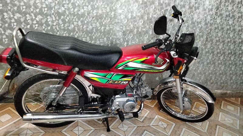 Honda cd 70 2022 model lush bike urjante sale 16