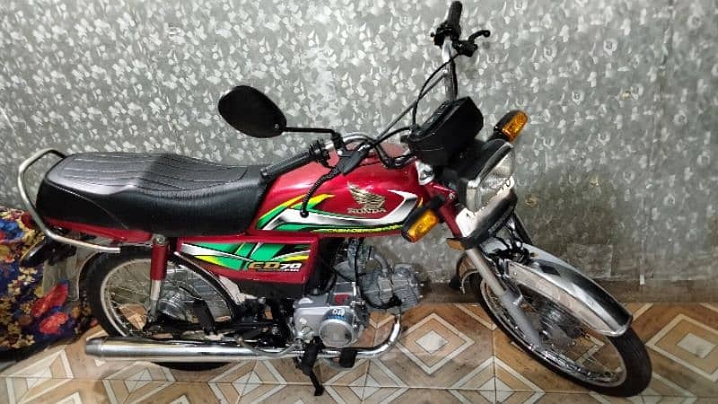 Honda cd 70 2022 model lush bike urjante sale 17