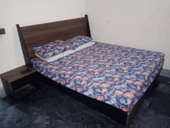 king size bed with side tables and dressing table | Habbit purchased |