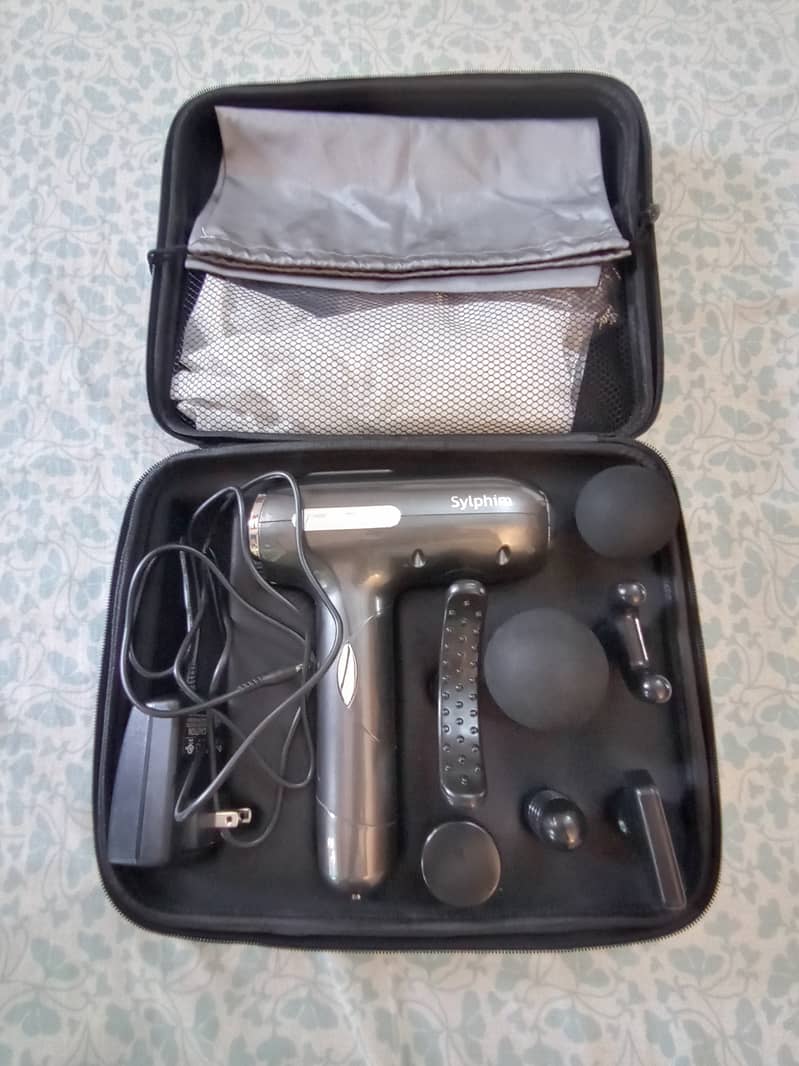 Original Sylphim Massage Gun with 7 Attachments & Portable Bag 5