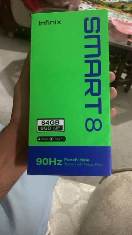 Infinix Smart 8 Brand New Box Pack 2