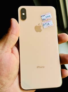 iPhone XS Max 256 gb pta approved battery 85% physical esim 10/10