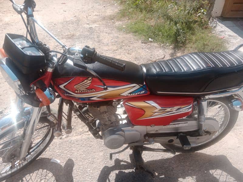 Honda CG 125 Red 3